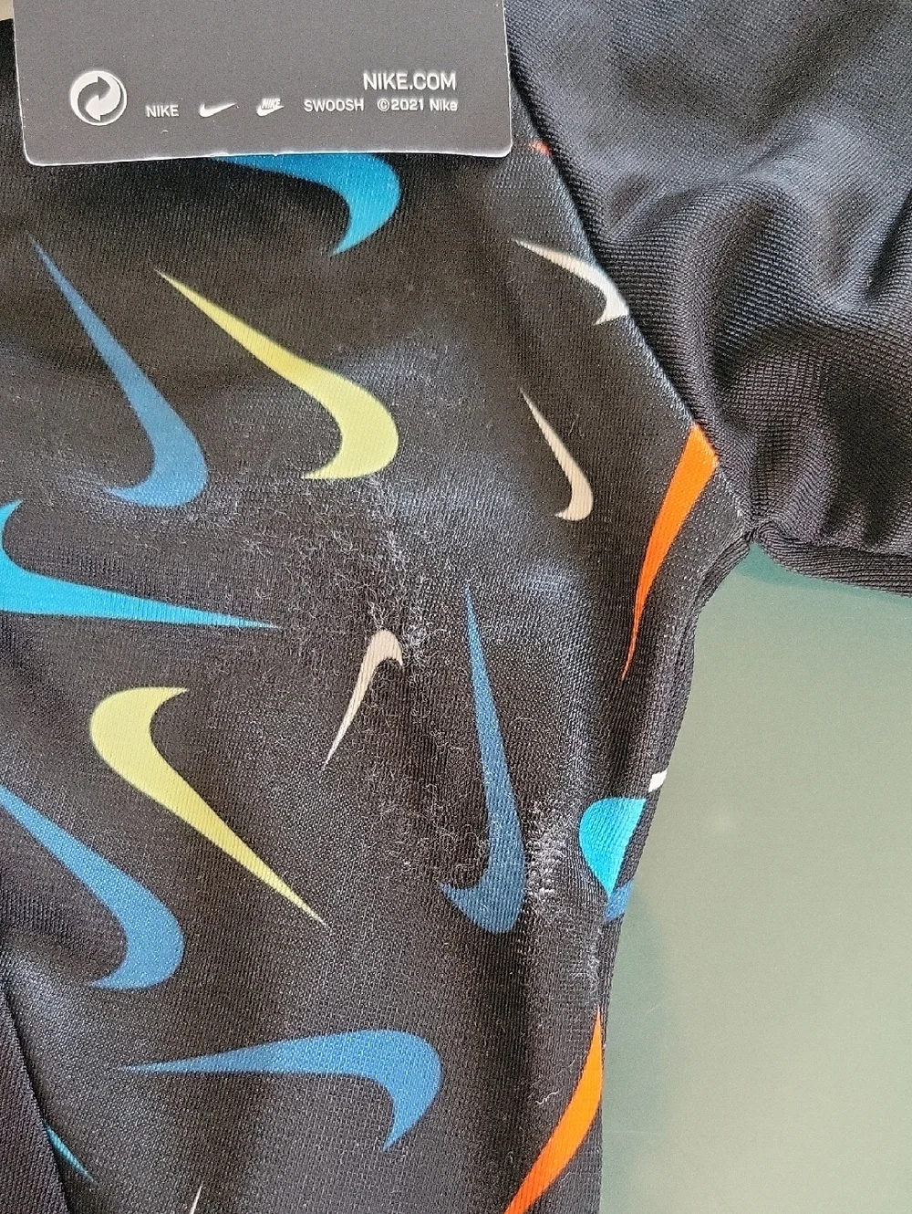 Baby Boys Nike 2 Pieces Set Sweatpants Nike Zipper Jacket For Boys 12month Black - Picture 4 of 8